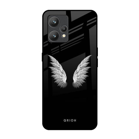 White Angel Wings Realme 9 Pro Plus Glass Back Cover Online