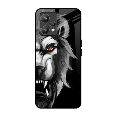 Wild Lion Realme 9 Pro Plus Glass Back Cover Online