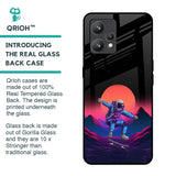 Retro Astronaut Glass Case for Realme 9 Pro Plus