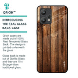 Timber Printed Glass Case for Realme 9 Pro Plus