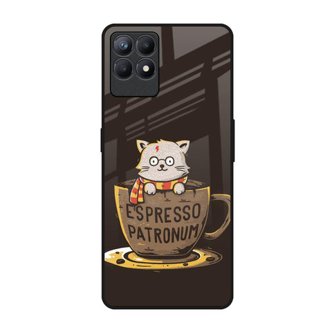 Tea With Kitty Realme Narzo 50 Glass Back Cover Online