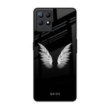 White Angel Wings Realme Narzo 50 Glass Back Cover Online