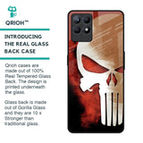 Red Skull Glass Case for Realme Narzo 50