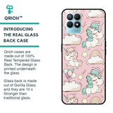 Balloon Unicorn Glass case for Realme Narzo 50