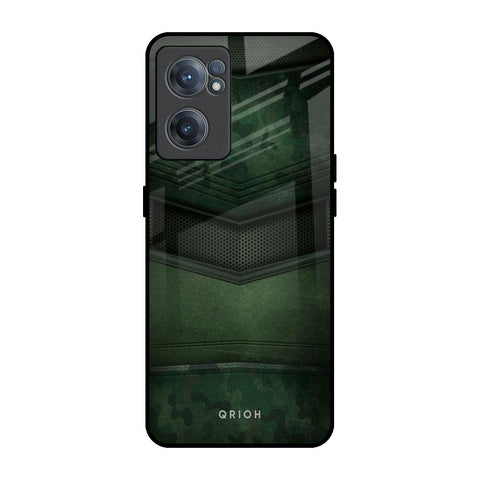 Green Leather OnePlus Nord CE 2 5G Glass Back Cover Online