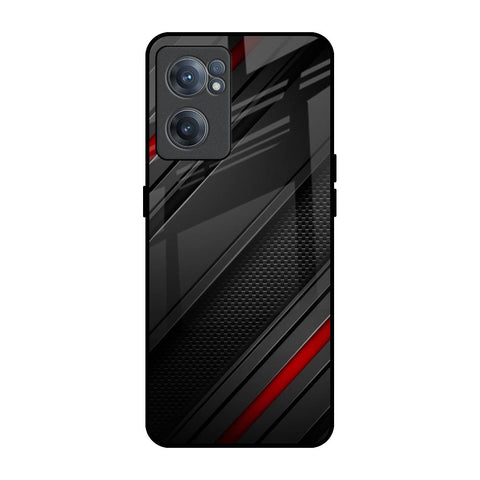 Modern Abstract OnePlus Nord CE 2 5G Glass Back Cover Online