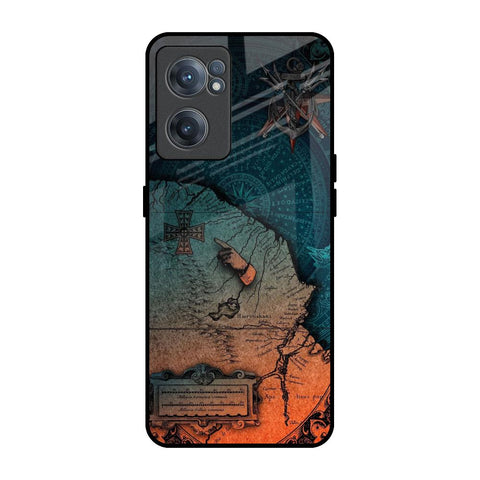 Geographical Map OnePlus Nord CE 2 5G Glass Back Cover Online