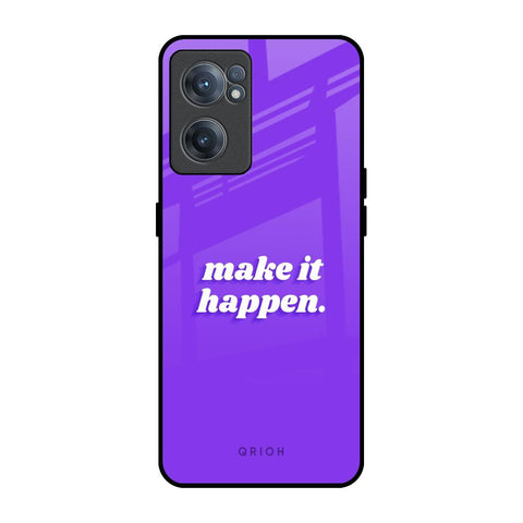 Make it Happen OnePlus Nord CE 2 5G Glass Back Cover Online