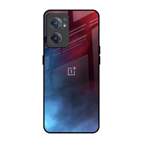 Smokey Watercolor OnePlus Nord CE 2 5G Glass Back Cover Online