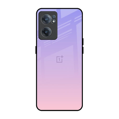 Lavender Gradient OnePlus Nord CE 2 5G Glass Back Cover Online