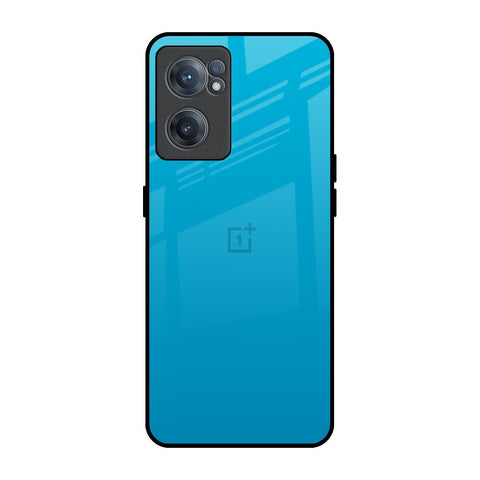Blue Aqua OnePlus Nord CE 2 5G Glass Back Cover Online