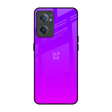 Purple Pink OnePlus Nord CE 2 5G Glass Back Cover Online