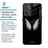 White Angel Wings Glass Case for OnePlus Nord CE 2 5G