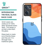 Wavy Color Pattern Glass Case for OnePlus Nord CE 2 5G