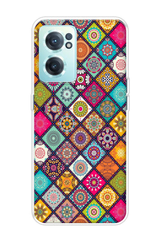 Multicolor Mandala OnePlus Nord CE 2 5G Back Cover
