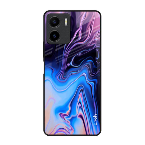 Psychic Texture Vivo Y15s Glass Back Cover Online