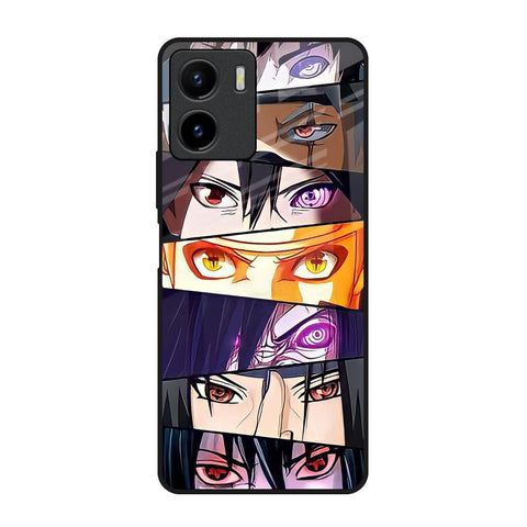Anime Eyes Vivo Y15s Glass Back Cover Online
