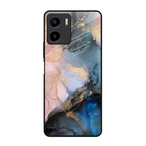 Marble Ink Abstract Vivo Y15s Glass Back Cover Online