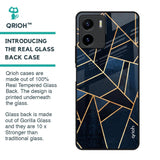 Abstract Tiles Glass Case for Vivo Y15s