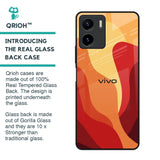 Magma Color Pattern Glass Case for Vivo Y15s