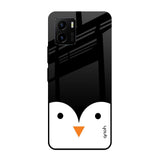 Cute Penguin Vivo Y15s Glass Cases & Covers Online