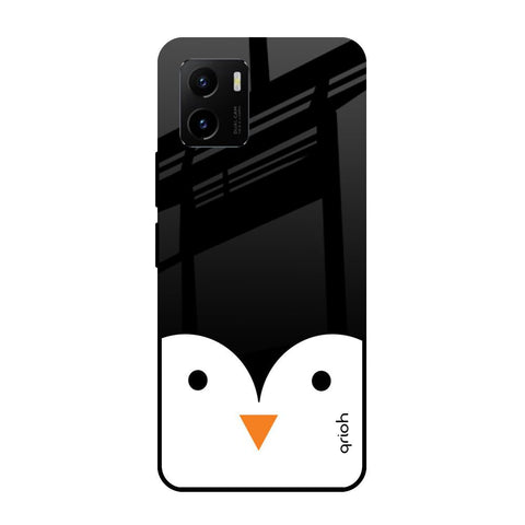 Cute Penguin Vivo Y15s Glass Cases & Covers Online
