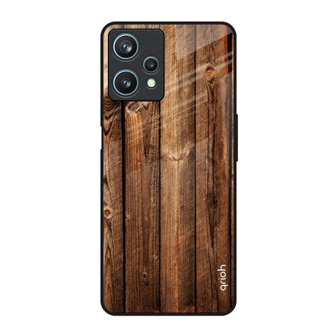 Timber Printed Realme 9 Pro 5G Glass Back Cover Online