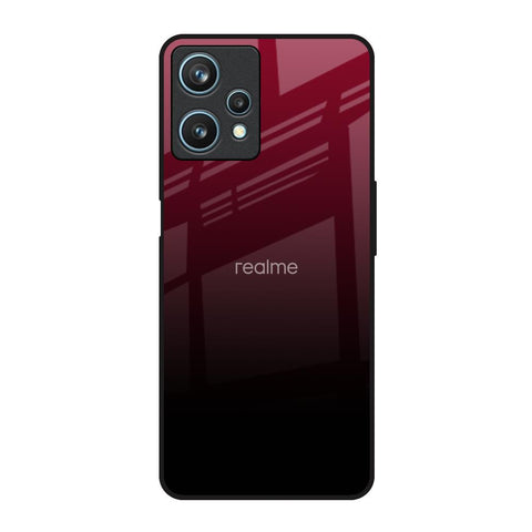 Wine Red Realme 9 Pro 5G Glass Back Cover Online