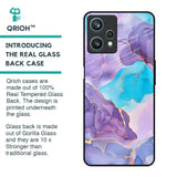 Alcohol ink Marble Glass Case for Realme 9 Pro 5G