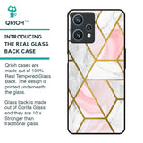 Geometrical Marble Glass Case for Realme 9 Pro 5G