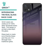 Grey Ombre Glass Case for Oppo A16K