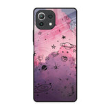 Space Doodles Mi 11 Lite NE 5G Glass Back Cover Online