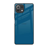 Cobalt Blue Mi 11 Lite NE 5G Glass Back Cover Online