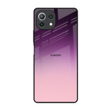 Purple Gradient Mi 11 Lite NE 5G Glass Back Cover Online