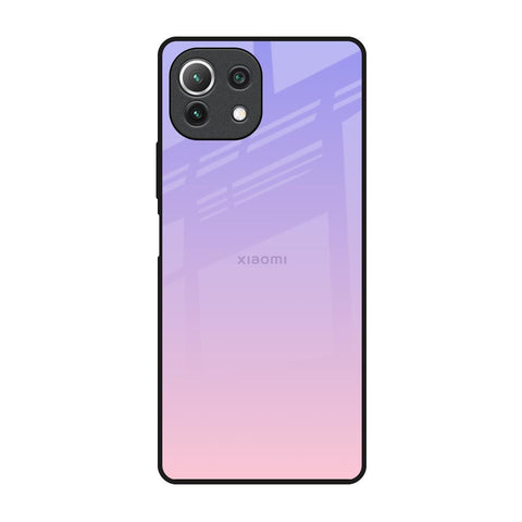 Lavender Gradient Mi 11 Lite NE 5G Glass Back Cover Online