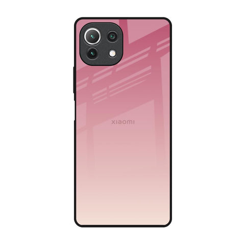 Blooming Pink Mi 11 Lite NE 5G Glass Back Cover Online