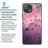 Space Doodles Glass Case for Mi 11 Lite NE 5G