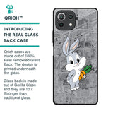 Cute Baby Bunny Glass Case for Mi 11 Lite NE 5G