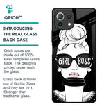 Girl Boss Glass Case For Mi 11 Lite NE 5G