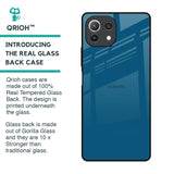 Cobalt Blue Glass Case for Mi 11 Lite NE 5G