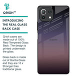 Grey Ombre Glass Case for Mi 11 Lite NE 5G