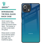 Celestial Blue Glass Case For Mi 11 Lite NE 5G