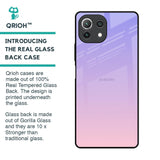 Lavender Gradient Glass Case for Mi 11 Lite NE 5G