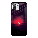 Morning Red Sky Mi 11 Lite NE 5G Glass Cases & Covers Online