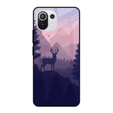 Deer In Night Mi 11 Lite NE 5G Glass Cases & Covers Online