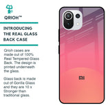 Sunset Orange Glass Case for Mi 11 Lite NE 5G