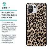 Leopard Seamless Glass Case For Mi 11 Lite NE 5G