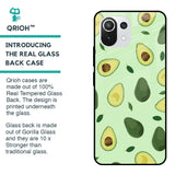 Avocado Green Glass Case For Mi 11 Lite NE 5G