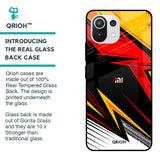 Race Jersey Pattern Glass Case For Mi 11 Lite NE 5G