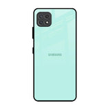 Teal Samsung Galaxy F42 5G Glass Back Cover Online